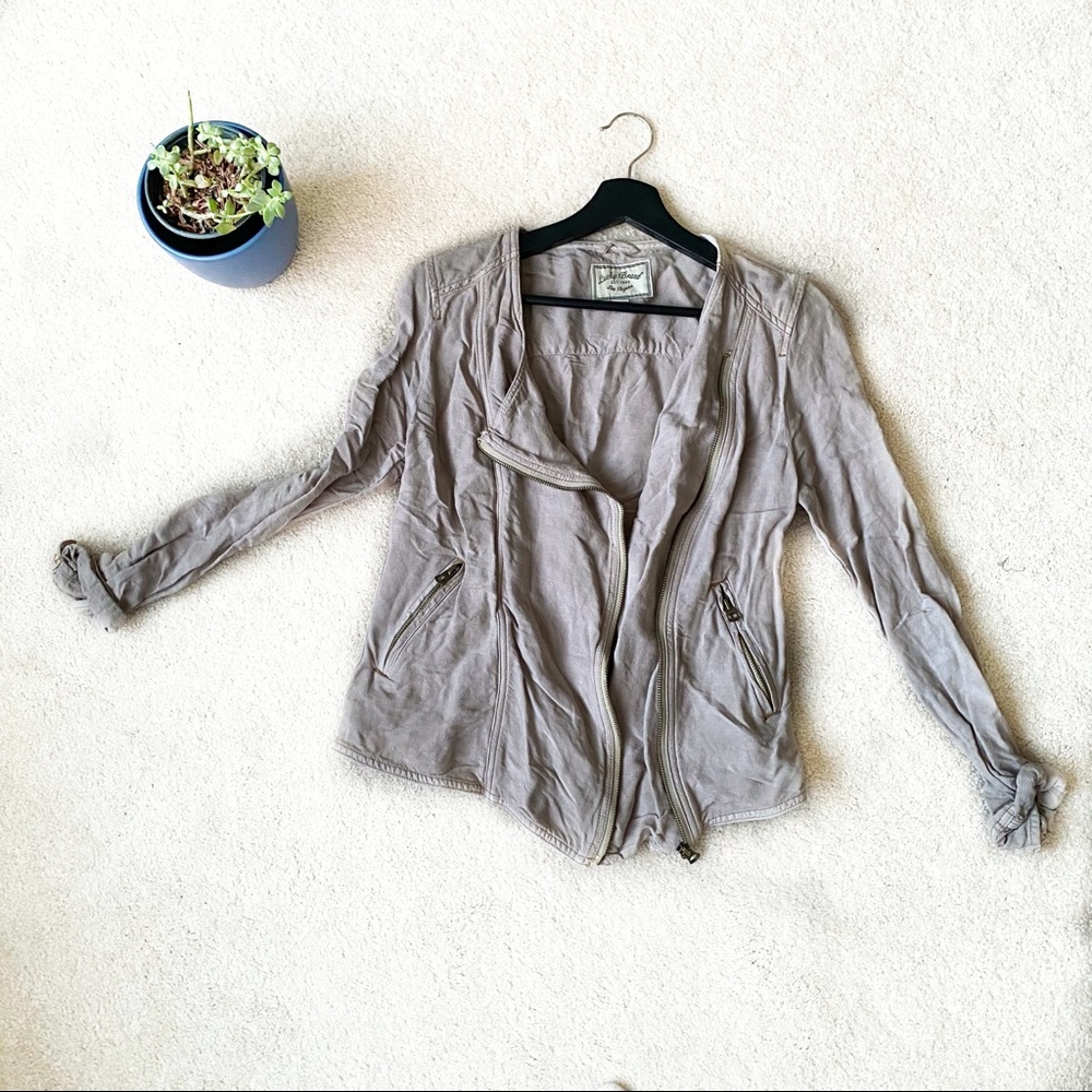 Lucky Brand Bomber Blazer Crossover